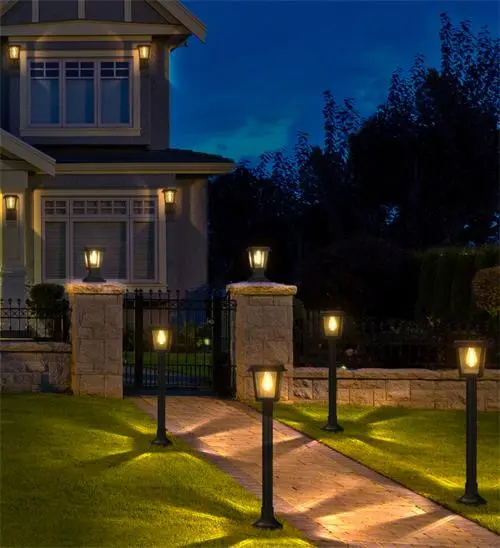 ຜະລິດຕະພັນໃຫມ່, Outdoor LED Solar Path Lights.