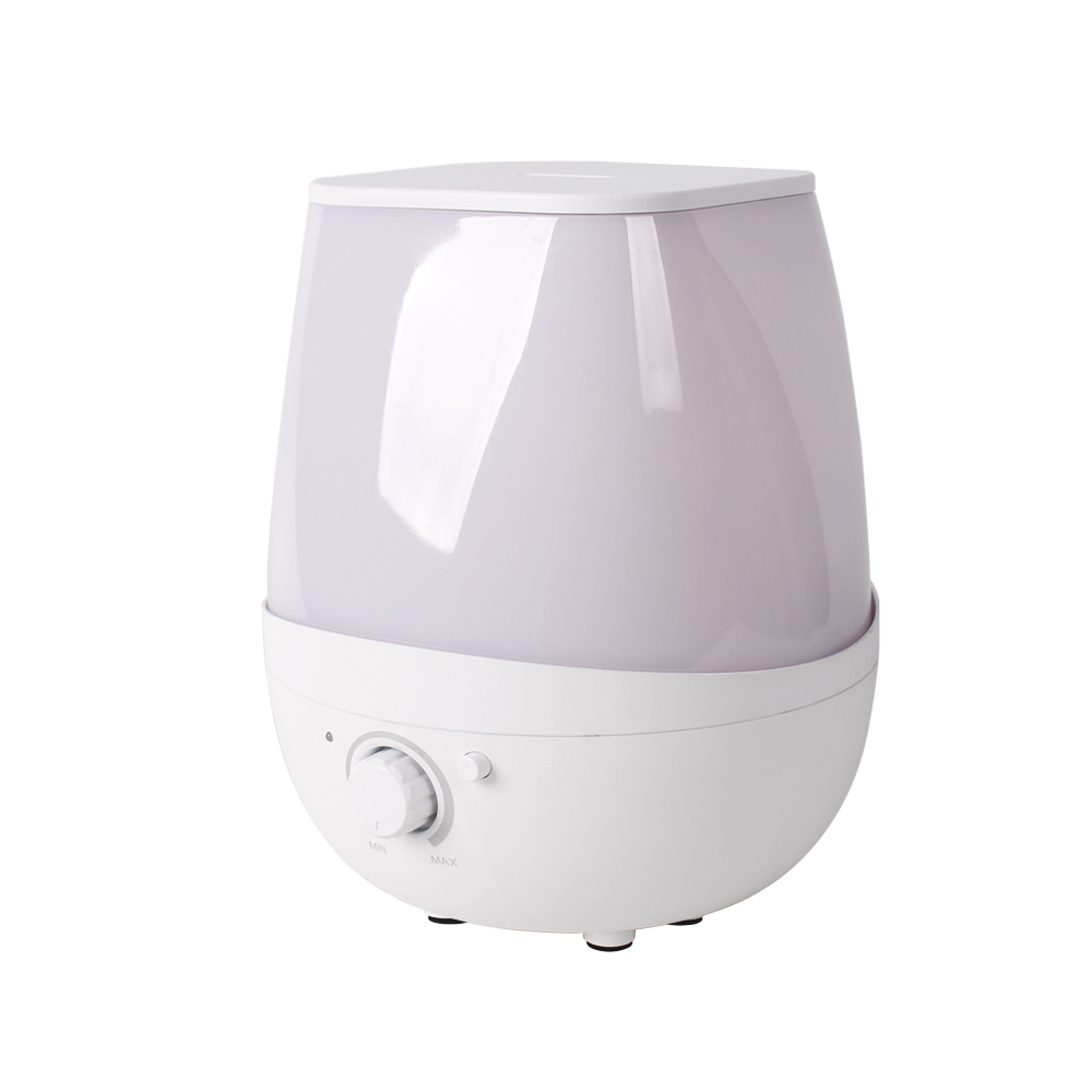 ນ້ຳມັນຫອມລະເຫີຍຂະໜາດ 2L Large Mist Volume Essential Oil 7-Color Ambient Light Humidifier