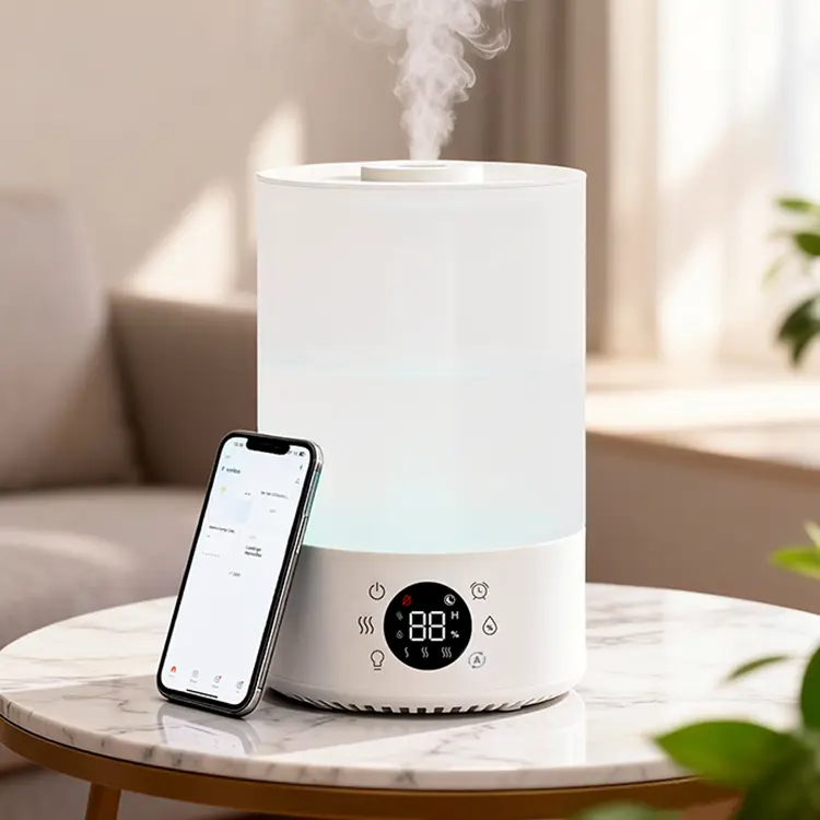 7 Colors Smart Ultrasonic Humidifier