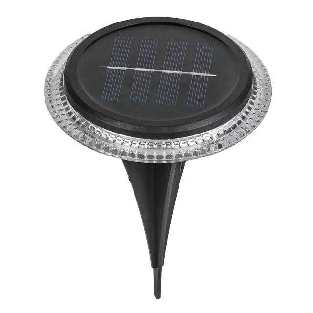 LED Solar Ground Lights ພູມສັນຖານ