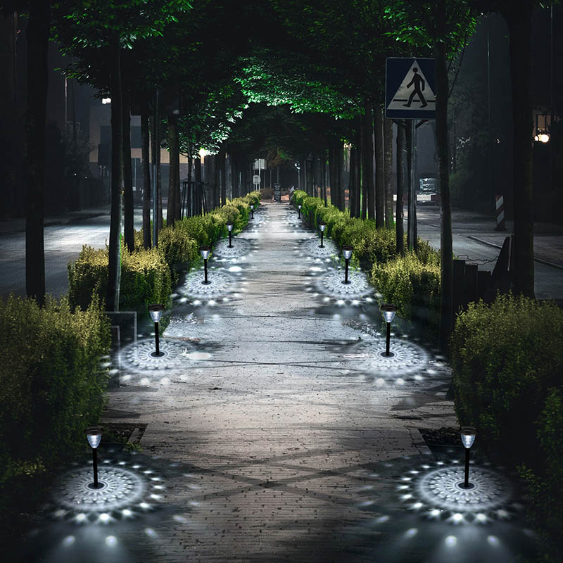 ແສງຕາເວັນ Pathway Lights ນອກ