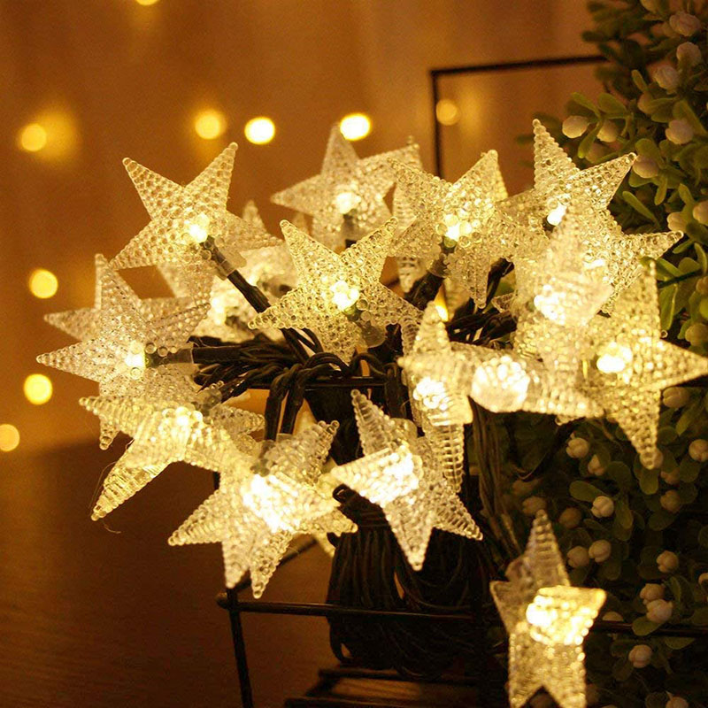 ແສງຕາເວັນ Star Fairy String Lights